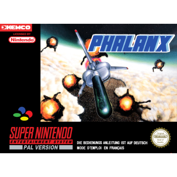 Super Nintendo Phalanx - SNES - Solo el Juego